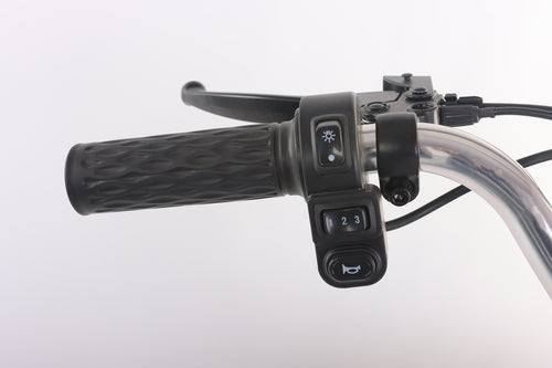 Triciclo elétrico dobrável de carga, 48V 400W, com pneus de 16 polegadas, ideal para idosos.